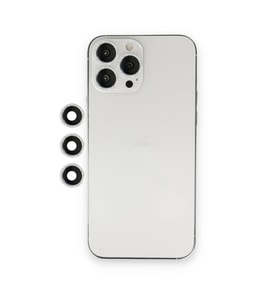 İphone 12 Pro Shine Kamera Lens - Gümüş
