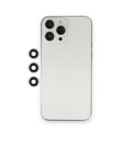 İphone 12 Pro Shine Kamera Lens - Gümüş