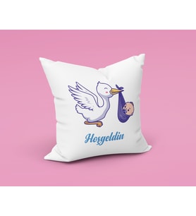 HoşGeldin Bebek Tasarımlı Yastık