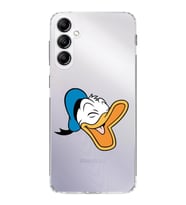 Samsung Galaxy A24  Kamera korumalı Kapak Donald Duck Tasarımlı  Şeffaf Kılıf