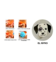 KÖPEKLİ CEP SOBASI,EL ISITICI,SICAK SU TORBASI PVC  9cm