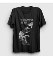 Presmono Unisex Siyah Forgive Them Father Jesus Jojo T-Shirt 531941tt