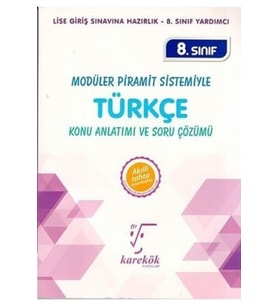 Karekök Yayınları 8. Sınıf Türkçe Mps Konu Anlatımı Ve Soru Çözümü Karekök Komisyon (Çok Renkli)