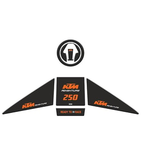 Skm Ktm 250 Adventure 2019 - 2022 Uyumlu Tank Pad Set 001