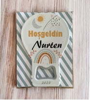 Yenidoğan Bebek Hediyesi Balon Açacak Magnet Baby Shower Hediyesi 30 adet 013