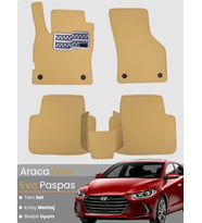 HYUNDAİ ELANTRA (2016-2020) Uyumlu EVA Paspas Tam Set–Araca Özel,Kolay Montaj,Su Geçirmez