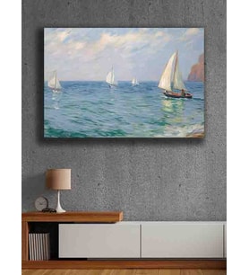 Koç stüdyo Modern tasarım kanvas tablo 50x70 (Çok Renkli)