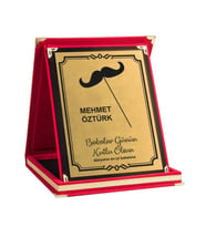 Babalar Gününe Özel Fotoğraf Baskılı Plaket, İsme Özel Plaket, Babalar Günü Plaketi