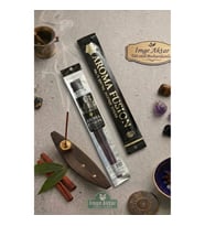 Darshan Aroma Fusion Black Ice (Siyah Buz) El Yapımı 15 Adet Çubuk Tütsü 28 cm