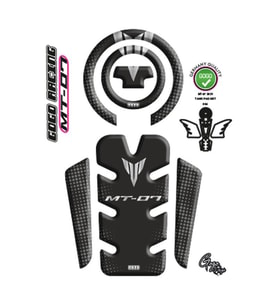 Yamaha Mt07 2021 - 2024 Uyumlu Tank Pad 004