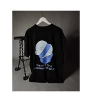 Sembolik Yüz – Kadim Alfabe Temalı Unisex Tişört (Siyah)