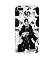 Iphone 7 PLUS - 8 PLUS Uyumlu Itachi Uchiha Tasarımlı Şeffaf Telefon Kılıfı