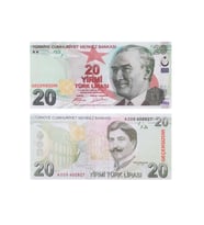 Geçersiz Şaka Düğün Parası Sahte Para 100 Adet Oyun Parası 20 TL (Haki)