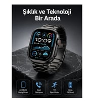 Mey İthalat® Akıllı Saat 3 Kordonlu Waterproof Adımsayar, Titreşim ve GPS Özelliği