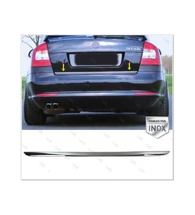 Skoda Octavia Krom Alt Bagaj Çıtası 2008-2013 P. Çelik