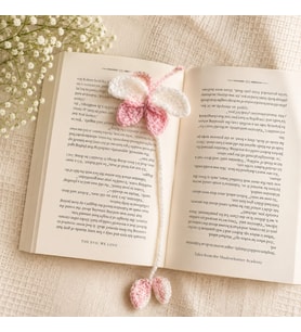 Sevimli Örgü Kitap Ayracı