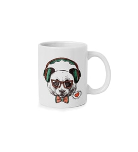 Panda Baskılı Kupa/bardak