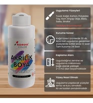 Lexroo Açık Mavi Akrilik Boya 120 ml
