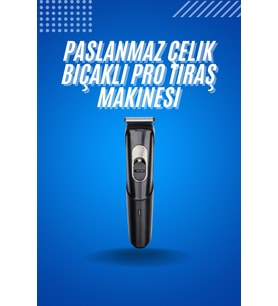 Ense Kesme Makinesi Şarjlı Saç Sakal Tıraş Makinesi Taşınabilir