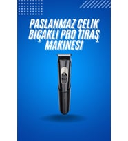 Ense Kesme Makinesi Şarjlı Saç Sakal Tıraş Makinesi Taşınabilir
