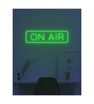 ON AIR Yazılı Neon Tabela