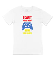 Kırmızı Now I Am A Gamer Tişört