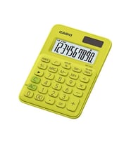 Casio MS-7UC-YG 10 Hane Limon Sarı Masa Üstü Hesap Makinesi