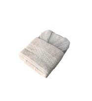 Royam Mevsim %100 Pamuklu Bornoz + Baş Havlusu (Taş)