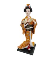 Japon Kimonolu Geyşa Bebek Biblo 30 cm No.8