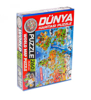 7375 Dünya Kültür Haritası Puzzle -Totteriq
