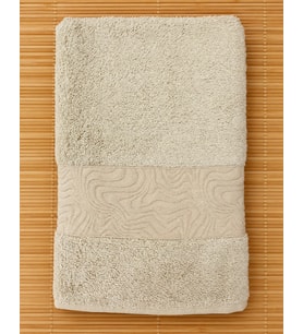Jakar Bordürlü Bambu Banyo & Vücut Havlusu 70 x 140