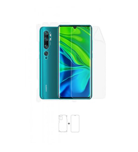 Xiaomi Mi Note 10 Pro Full Body Ekran Koruyucu Ön Arka Yan Darbe Emici Poliüretan Film