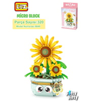 LOZ Micro Block Serisi Çiçek Buketi 320 Parça Oyuncak Yapım Seti FFLZ-8840 (Standart)
