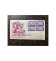 Amerika 1952 The 500th Anniversary of the Gutenberg Bible & First Day Cover of its own stamp Gutenb
