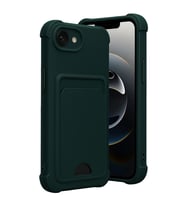 Apple İphone 16e Kelvin Kartvizitli Silikon - Koyu Yeşil