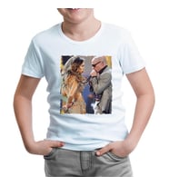 Jennifer Lopez & Pitbull Beyaz Çocuk Tshirt