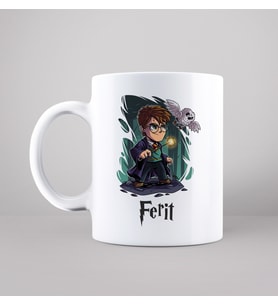 Harry Potter Tasarımlı Kupa Kişiye Özel
