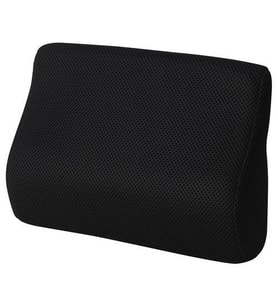 Sandalye Bel Yastığı 31x23 cm MeridyenDukkan Çalışma Alanı Aksesuar Siyah Renk