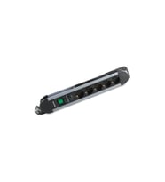 S-LINK Swapp SPGKS05 5 Soket Akım Korumalı Priz 1.5Mt Kablo 900 Joule (Gri) %100 Bakır(1923)