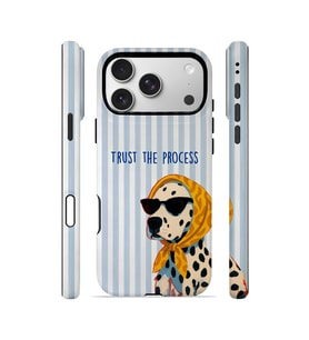 iPhone 17 Pro Vorian Çift Katmanlı Kılıf Trust The Process Dalmatian