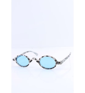 UNISEX LEOPAR MAVİ CAM UV400 GÜNEŞ GÖZLÜĞÜ SILVIO MONETTI - 3SM5928R007