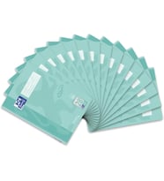 Okul defteri A4 Touch, 16 yaprak, çizgi stili 28, kareli, pastel yeşil, 15 adet