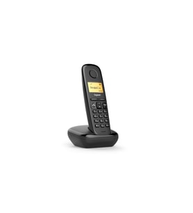 GIGASET A270, Dect Telefon, Siyah, 18 Saat Konuşma, 200 Saat Bekleme, 80 Kişilik Rehber
