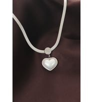 Mey İthalat® 316L Çelik İtalyan Zincir Kalp Kolye