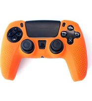 Cosmostech PS5 Controller Joystick Oyun Kolu Gamepad Uyumlu - Silikon Koruyucu Cover T (Turuncu)