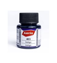 Hat Mürekkebi-kaligrafi Mürekkebi-akrilik Mürekkep Indigo 403-45ml (Çok Renkli)