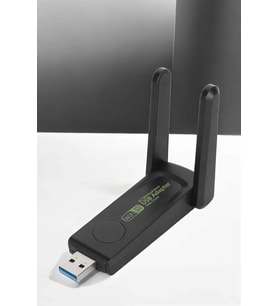 Wifi Alıcı Wifi Adaptörü USB Girişli 3.0
