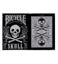 Bicycle Skull Metallic Silver Oyun Kağıdı Kartı Kartları Destesi Koleksiyonluk (Karışık)