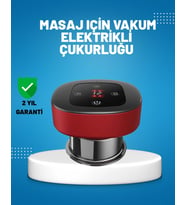 Elektrikli Vakumlu Çukurluk Masaj Aleti Isıtmalı Ve Kırmızı Işıklı Terapi Seti