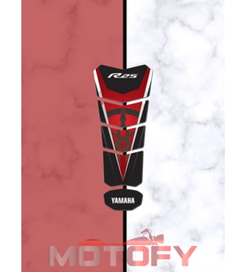 Yamaha R25 Race Red Özel Seri Tank Pad